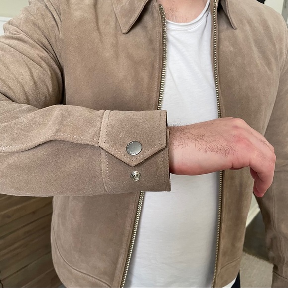 Rag & Bone Suede Garage Jacket - Picture 7 of 11